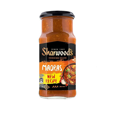 Sharwoods Madras Sos 420 Gr