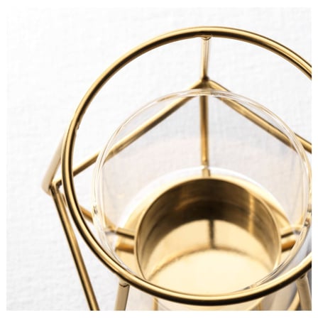 Tealight Mumluk, Sarı, 10 Cm