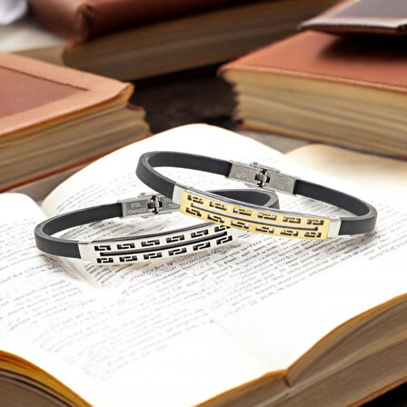  FM Desenli Çelik Bileklik 3183SCB025 