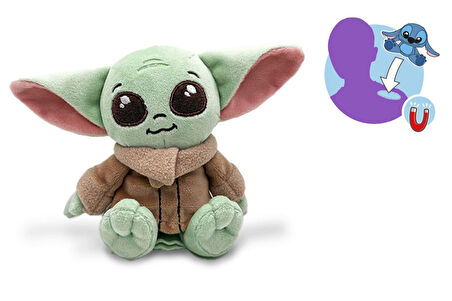 6315870462 Disney Grogu Manyetik Peluş Figür