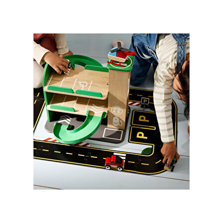 Araç seti, çok renkli, 4 adet, spor araba,okul otobüsü,geri dönüşüm kamyonu,polis arabası