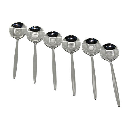 6PCS METAL YEMEK KAŞIK (4172)