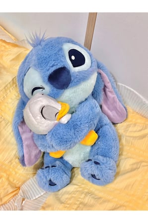  Stitch ördek peluş oyuncak. stitch peluş oyuncak stich 35cm stik labubu yeni nesil