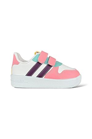 Çocuk Sneaker Spor Ayakkabı PEMBE-MOR