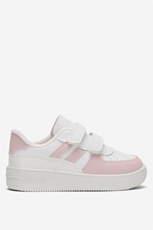 Çocuk Sneaker Spor Ayakkabı BEYAZ-PEMBE