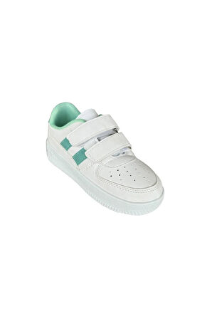 Çocuk Sneaker Spor Ayakkabı YEŞİL-BEYAZ