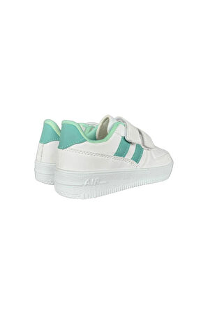 Çocuk Sneaker Spor Ayakkabı YEŞİL-BEYAZ