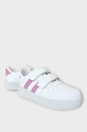 Çocuk Sneaker Spor Ayakkabı Lila-Beyaz