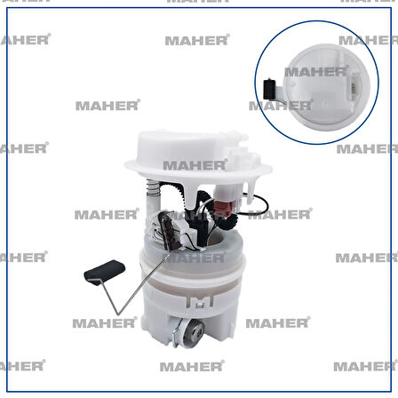 DEPO ŞAMANDIRASI KOMPLE 206 / 206+ 2000 1.4İ- 1.6 İ-2.0İ 1525Y1