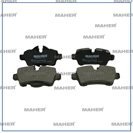 FREN BALATA MINI 2006-2015 CLUBMAN R55 ARKA 34216772894