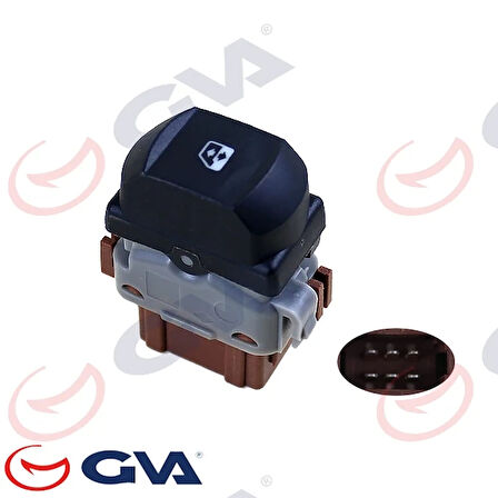 CAM AÇMA ANAHTARI MEGANE 2 ÖN SAĞ TEKLİ - YOLCU 8200442266