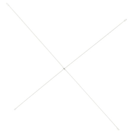 Çapraz bağlantı, beyaz, 80 cm