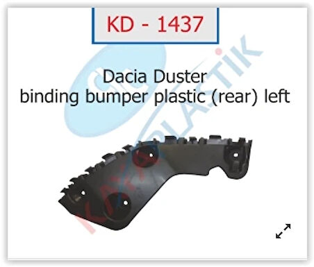 ARKA TAMPON BAĞLANTI AYAĞI SOL 622210009R