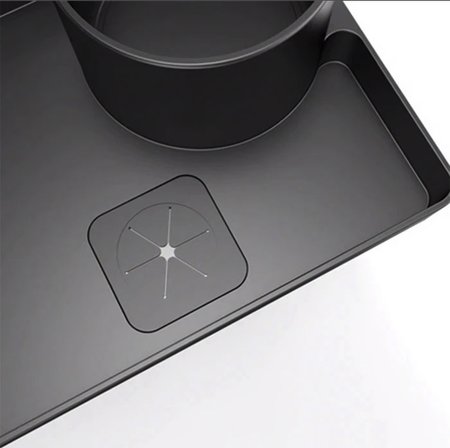 Araç içi bardaklık organizeri bardak tutucu tepsi kablo çıkışlı bardak su telefon koymak yeri organizer