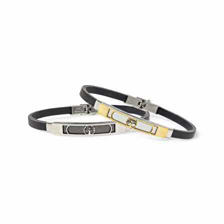   Hayat Ağacı Desenli Çelik Bileklik 3183SCB026 