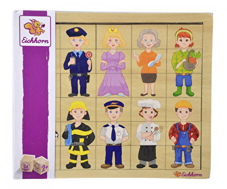 Eichhorn Ahşap Yapboz Meslekler 30 Parça