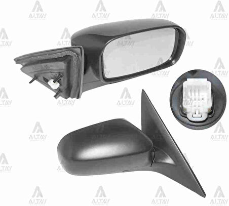 AYNA DIŞ DİKİZ CIVIC 2001-2006 ELEKTRİKLİ 3 FİŞLİ SAĞ 76200 S5A Y21