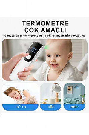 Termio Temassız Dijital Kızılötesi Hızlı, Hassas, Çok Amaçlı Bebek Ateş Ölçer