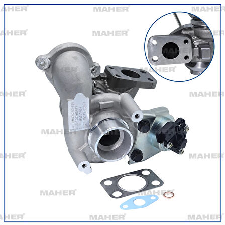 TURBO FIESTA / COURIER / B.MAX 1.4-1.5-1.6 DIZEL / C3 / C4 / C ELYSEE / 207 / 208 / 301 / 308 / PARTNER 1.6HDI 92PS 0375Q9
