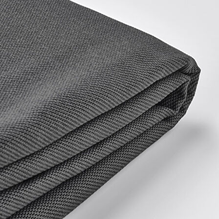 Bazalı yataklı köşe kanepe kılıfı, hallarp gri, dar kolçaklı