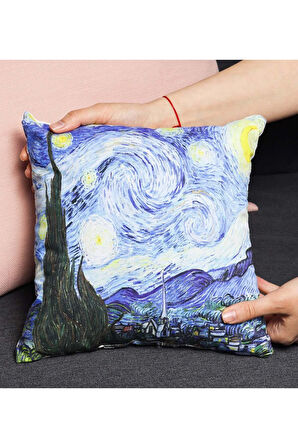 Van Gogh / Yıldızlı Geceler Yastık