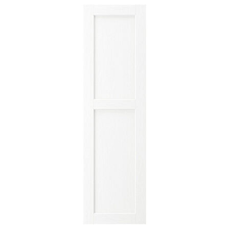 Kapak, beyaz-ahşap görünümlü, 40x140 cm