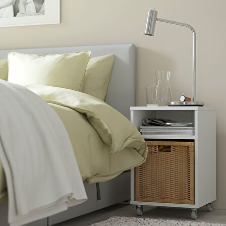 Komodin, beyaz, 37x37 cm