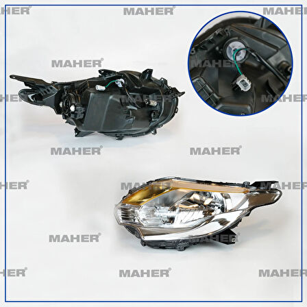 FAR L-200 2015-2018 ELEKTRİKLİ MOTORSUZ SARI SOL 8301C737