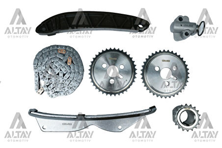 EKSANTRİK ZİNCİR SETİ KALOS 2003-2008 1.2-1.4 / AVEO 2006-2011 1.2 85 / SPARK 2010-2014 1.0 165-1.2 165 / F14S3-F14D3 (7 PARÇA) 96416302