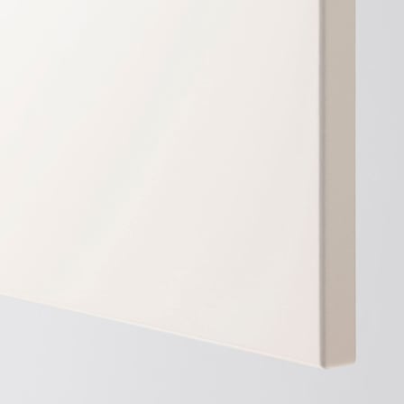 Mikrodalga fırın boy dolabı, VEDDINGE beyaz, 60x60x200 cm, 2 kapaklı