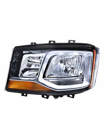 FAR KOMPLE SOL FAR MESAFE KONTROLU OLAN ARACLAR ICIN 24V HALOJEN SCANIA L,P,G,R,S