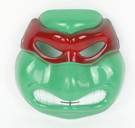 Ninja Kaplumbağalar Maskesi Raphael Maskesi 