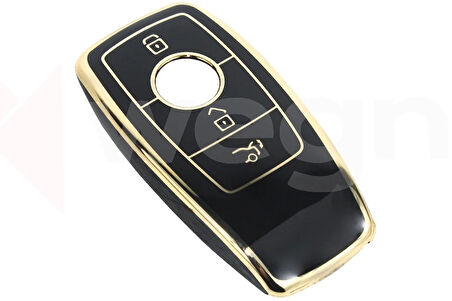 KONTAK ANAHTAR KUMANDA KORUYUCU KILIF TPU SİYAH MERCEDES C200 D AKSESUAR