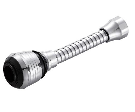 Hortumlu Esnek Su Tasarruflu 2 Modlu Musluk Başlığı 