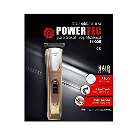 Powertec TR 558 Sakal Ense Kesim Makinası