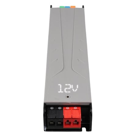 PM-26841 12 Volt 20 Amper 240 Watt Slim Metal Kasa Adaptör 238x51x30mm