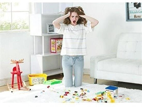 BUFFER® Pratik Taşınabilir Pembe Oyuncak Toplama Örtüsü Oyun Parkı Hurcu