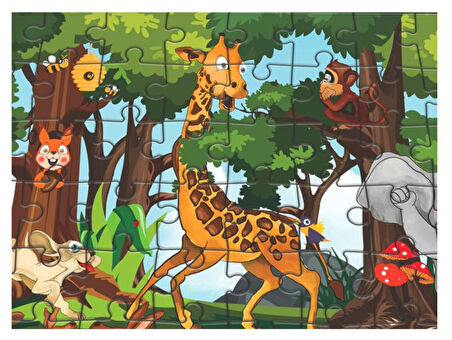 Hayvanlar Ve Duygular Yapbozu (96'lı)