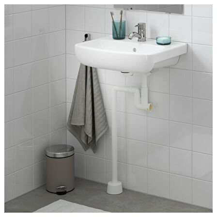 Lavabo, beyaz, 54x40 cm