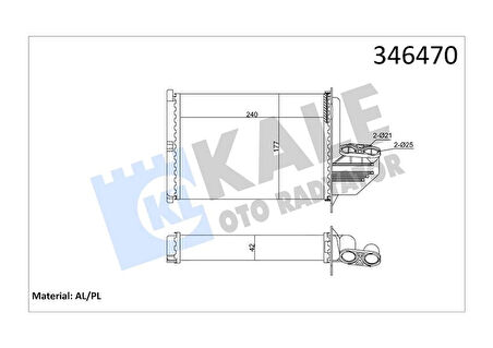 KALORIFER RADYATORU BMW M40 M43 M50 M52 S50 E36 KLIMASIZ 64118390435