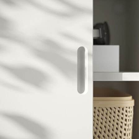 Tv sehpası, kırık beyaz, 177x37x56 cm