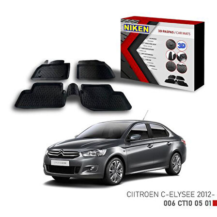 3D PASPAS CITROEN C-ELYSEE 2012-