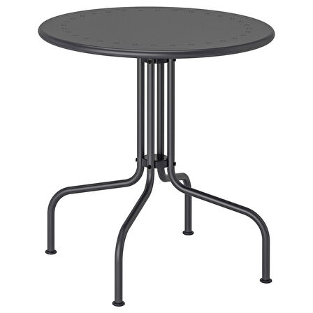 Balkon masası, gri, 70 cm