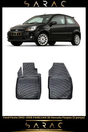 Ford Fiesta 3 Kapı Van 2006 Model Araca Özel 3d Havuzlu Paspas