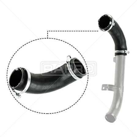 TURBO HORTUMU FORD C-MAX 1 1.8 TDCI 2003-2007 1496238 4M516K863BE 4M516K863BC