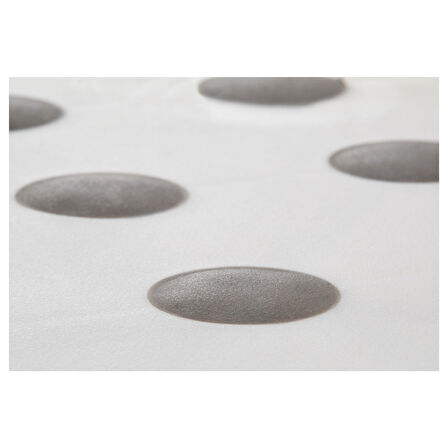 Tabure, beyaz, 44x35x25 cm