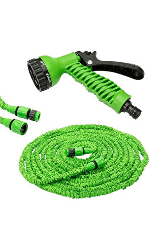 Funsui Tabancalı Uzayan Hortum 30 Metre 7 Farklı Akış Modu