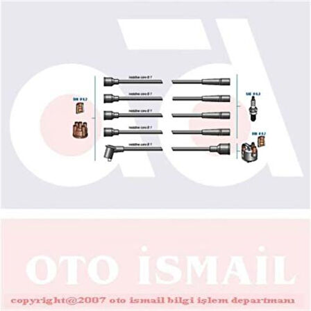 BUJİ KABLO TK DOĞAN KARTAL ŞAHIN-M131 DÜZ MOTOR 4458077 85007441