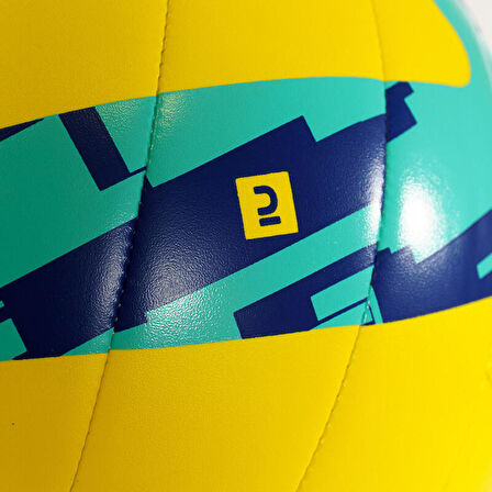 Öğretici Voleybol Topu - Turkuaz -  V100 