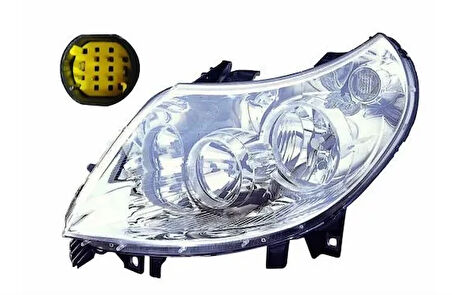 FAR MOTORLU SAĞ FIAT DUCATO MAXI-PEUGEOT BOXER-CITROEN JUMPER 2006-2011 8 FİŞLİ 1340663080 1369495080